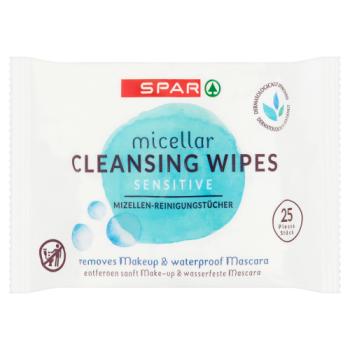 SPAR 25 Micellar Cleansing Wipes Sensitive
