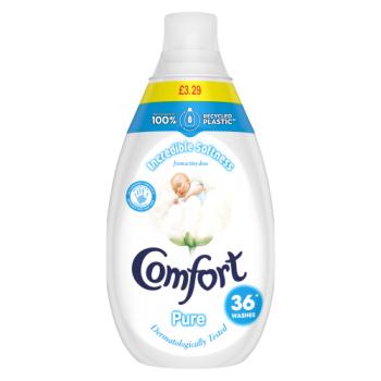 Comfort Pure Ultra Concentrated Fabric Conditioner Liquid 36 Wash 540ml PMP