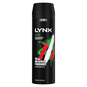 Lynx  Aerosol Body Spray Africa XL 200 ml 