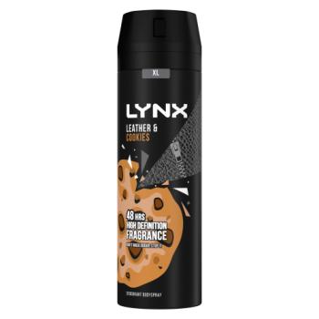 Lynx  Body Spray Deodorant Leather and Cookies 200 ml 