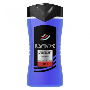 Lynx Sport Blast 3in1 Shower Gel 250ml