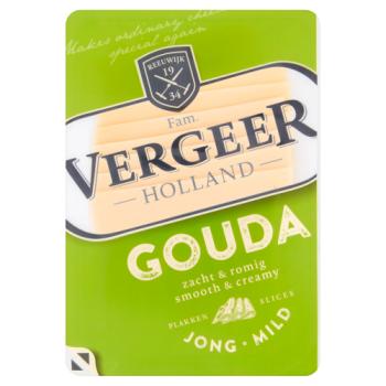 Vergeer Holland Slices Gouda Cheese 175 g