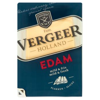 Vergeer Holland Edam Cheese Slices 175g