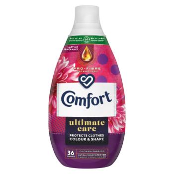 Comfort  Ultra-Concentrated Fabric Conditioner Ultimate Care Fuchsia Passion 540ml (36 washes) 
