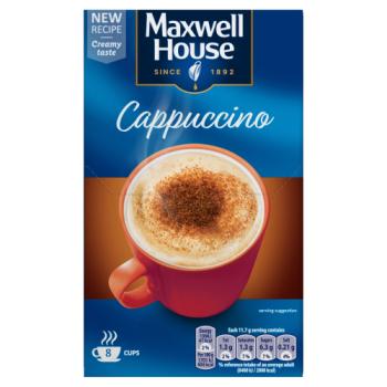 Maxwell House Cappuccino 8 x 11.7g (93.6g)