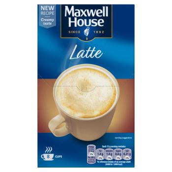 Maxwell House Latte 8 x 12g (96g)