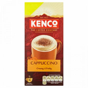 Kenco Cappuccino Instant Coffee £1.50 PMP Sachets x5