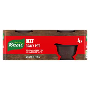 Knorr  Gravy Pot Beef 4 x 28g 