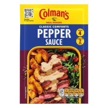 Colman's Classic Comforts Sauce Mix Pepper Sauce 40g 