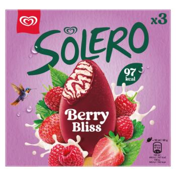 Solero  Ice Cream Sticks Berry Bliss 3 x 90ml 
