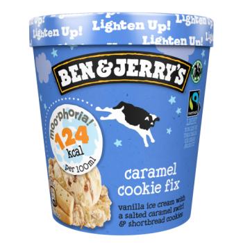 Ben & Jerry's Light Ice Cream Moo-phoria Caramel Cookie Fix 465ml 