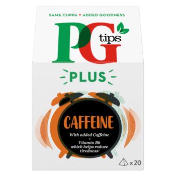 PG tips Caffeine Pyramid Tea Bags 58g