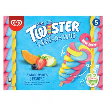 Walls Peek-a-blue Ice Lollies 5 X 70ml
