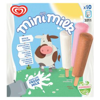Wall's Ice Cream Mini Milk 10 x 35ml 