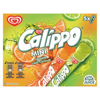 Calippo Mini Ice Lollies Orange & Lemon-Lime 5 x 80ml 
