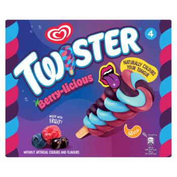 Heartbrand Twister Ice Lolly Berry-licious 4x 70 ml 