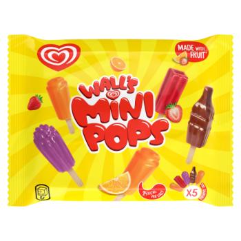 Wall's Ice Lolly Mini Pops 5 x 14.6ml 