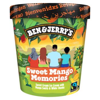 Ben & Jerry's  Ice Cream Tub Sweet Mango Memories 465 ML 