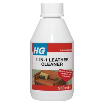 HG Living Room 4-in-1 Leather Cleaner 250ml