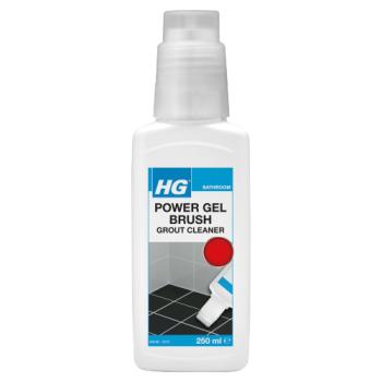 HG Bathroom Power Gel Brush Grout Cleaner 250ml