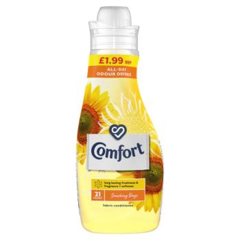 Comfort  Fabric Conditioner Sunshiny days 21 Wash 750ml 