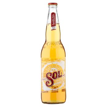 Sol Original Lager Beer 650ml Bottle