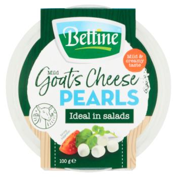 Bettine Mild Goat's Cheese Pearls Plain 100g