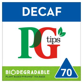 PG Tips The Tasty Decaf 70 Pyramid Bags 203g