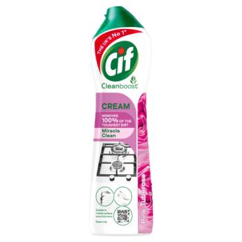 Cif  Cream Cleaner Pink Tuberose 500 ml 
