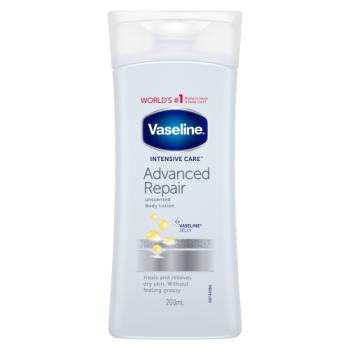 Vaseline Intensive Care Unscented Body Lotion Advanced Repair 200ml 
