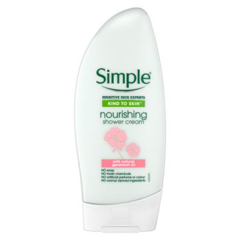 Simple Kind to Skin Shower Cream Nourishing 250ml 