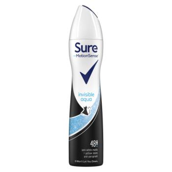 Sure Women Anti-perspirant deodorant Invisible Aqua 250ml 