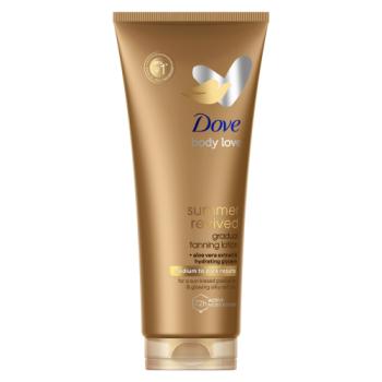 Dove Summer Revived Self Tan Body Lotion Medium to Dark 200ml