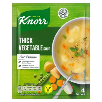 Knorr  Dry Packet Soup Thick Vegetable 75g 