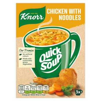 Knorr  Dry Soup Mix Chicken with Noodles 36g 3 servings