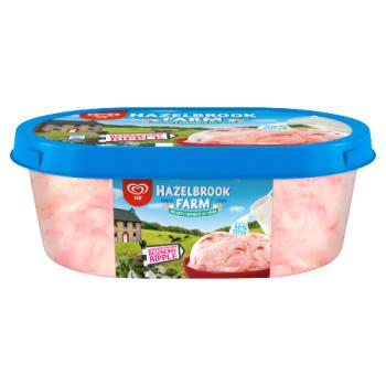 Walls Hazelbrook Farm Raspberry Ripple 900ml