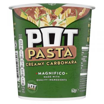 Pot Pasta Creamy Carbonara Standard Snack Pot 62g