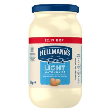 Hellmann's Light Mayonnaise 400g