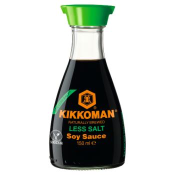 Kikkoman Less Salt Soy Sauce 150ml