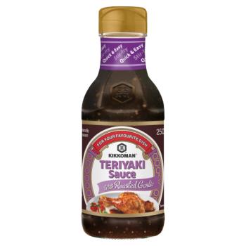 Kikkoman Teriyaki Sauce with Roasted Garlic 250ml