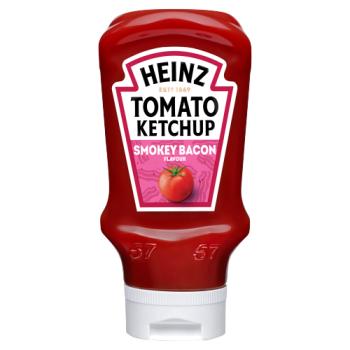 Heinz Tomato Ketchup Smokey Bacon Flavour 460g