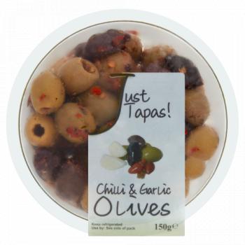 Jt Chilli & Garlic Olives
