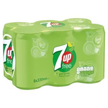 7up Free Cans Multipack