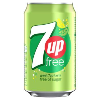 7up Free Can 330ml