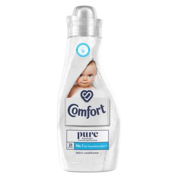 Comfort  Fabric Conditioner Pure 21 Wash 750 ml 