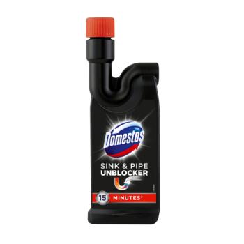 Domestos  Sink and Pipe Unblocker 15 Minute 500ml 