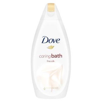 Dove Fine Silk Bath Soak Caring Bath 450ml 