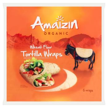 Amaizin Soft Tortilla Wraps (6 Wheat Wr