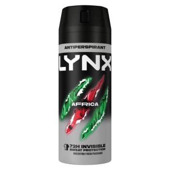 Lynx  Anti-Perspirant Aerosol Africa 150ml 