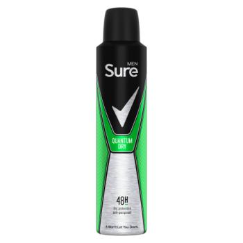 Sure Men  Anti-Perspirant Aerosol Quantum Dry 250ml 